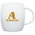 14 Oz. Joe Mug With Matte White Outside/ Glossy White Interior